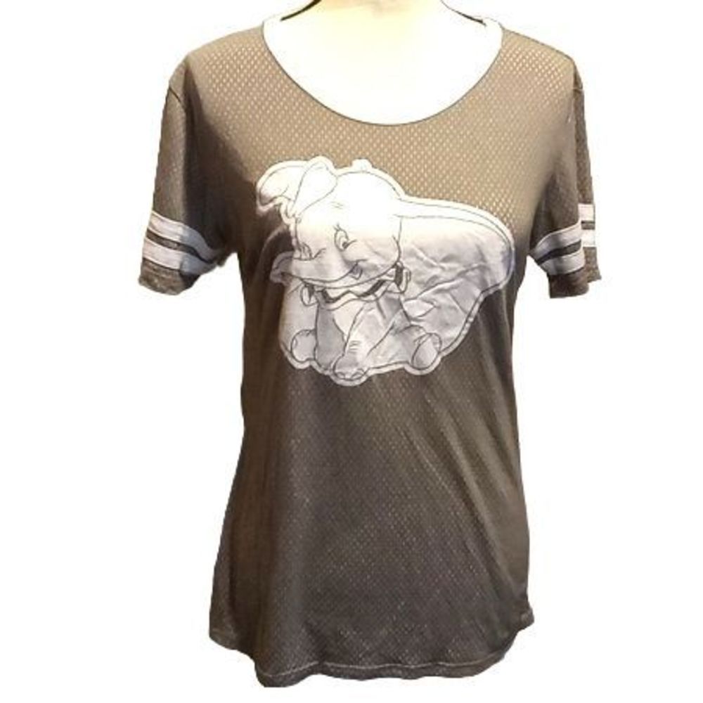 Disney's Dumbo Gray Women's Size Medium‎ tea Disney Parks Brand